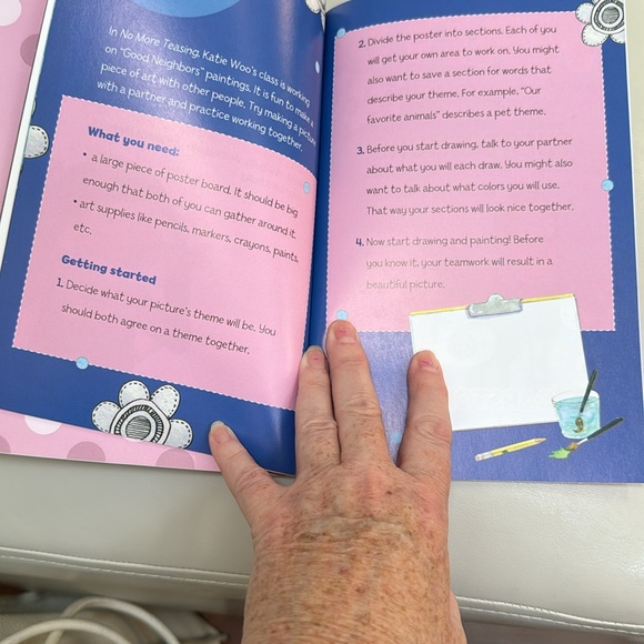 ⛱️2/$5⛱️Katie Woo, No More Teasing paperback book , minimal wear etc - Picture 5 of 5